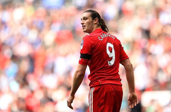 Andy Carroll failed to make an impact at Liverpool after his £35m move